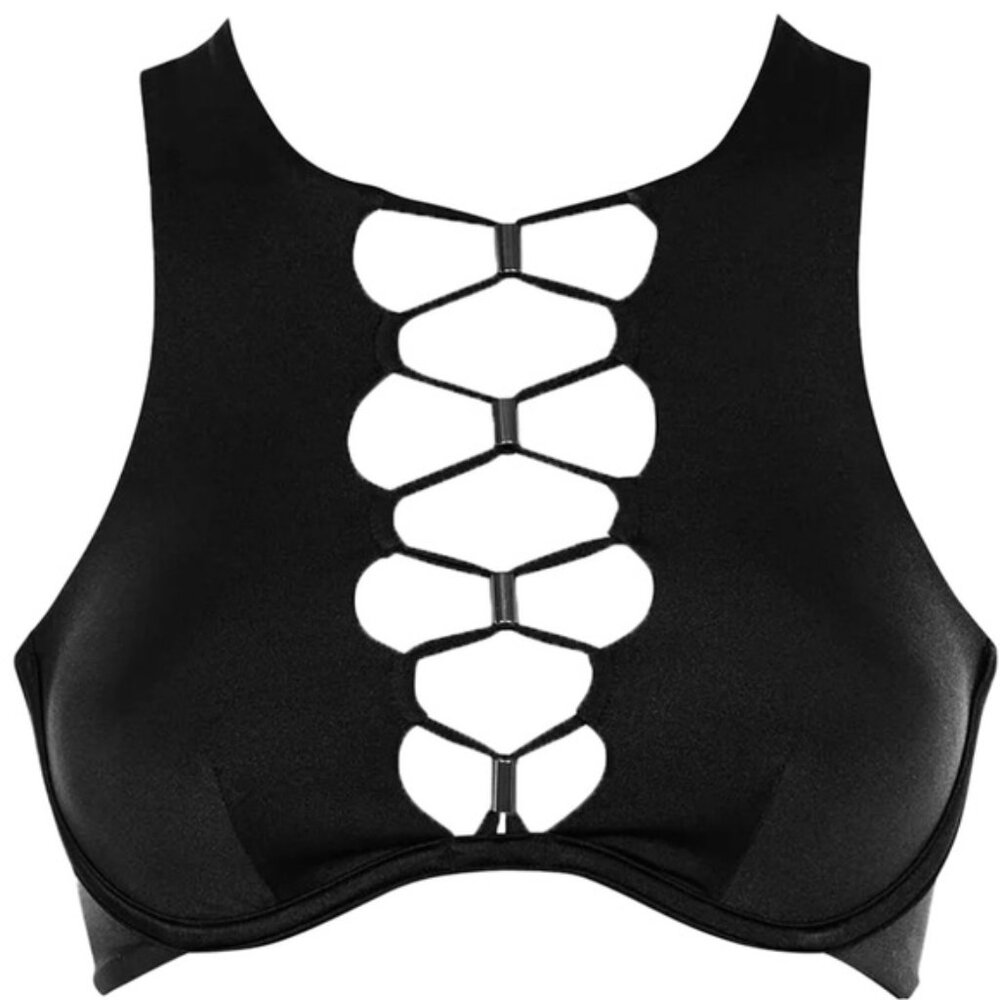 AGENT PROVOCATEUR black AMERIE BIKINI top 32B - Picture 6 of 7